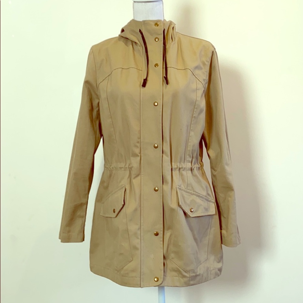 Betabrand Khaki Morning Mess Jacket